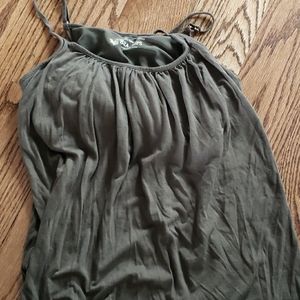Victorias secret small olive green tank